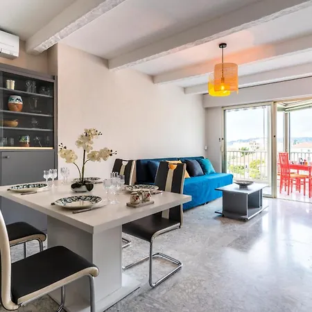 85m With Loggia Near The Sea * Антиб